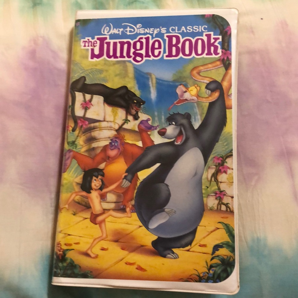 Black Diamond Edition of The Jungle Book VHS tape